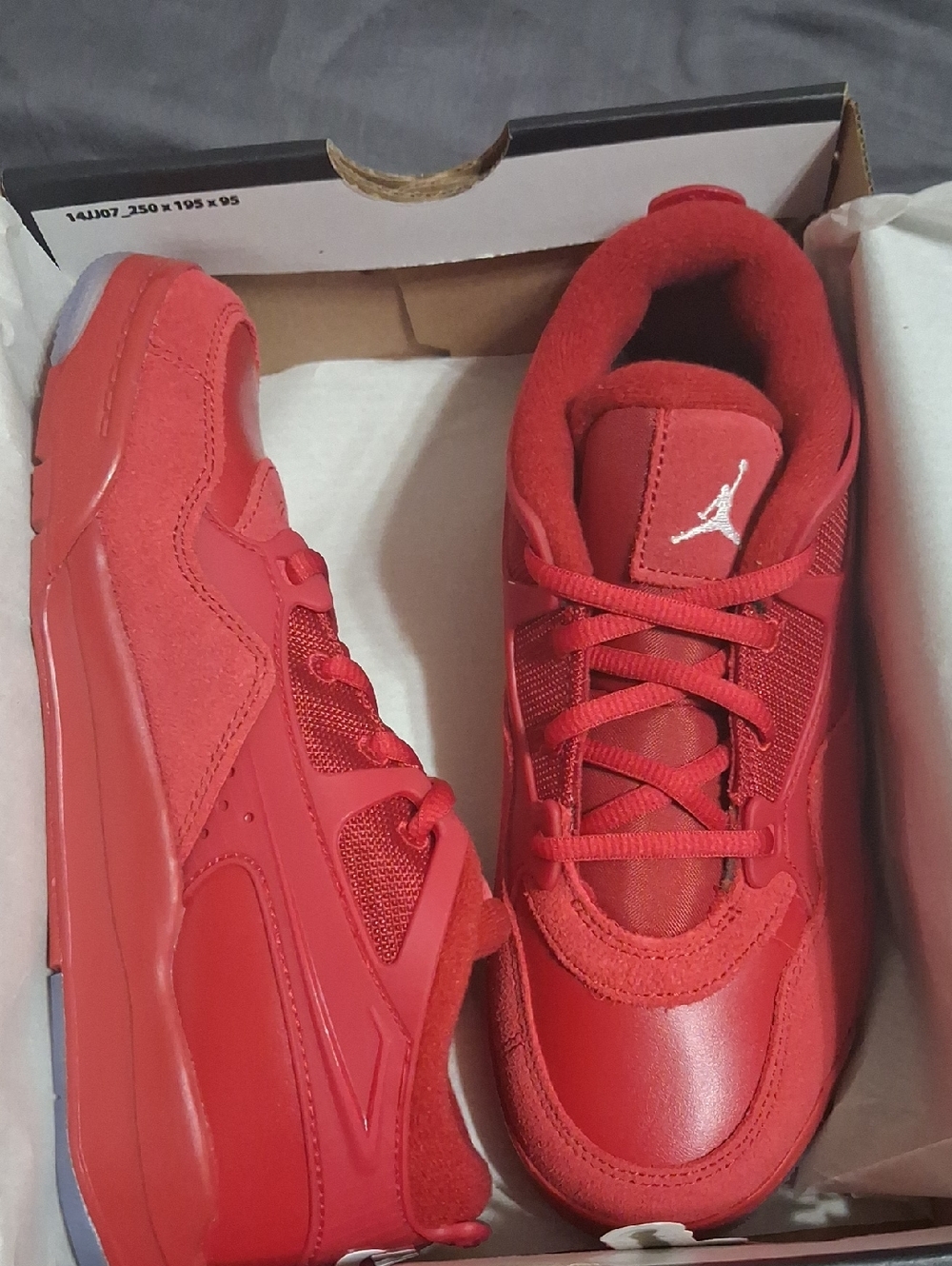 Jordan Kids Red Sneakers